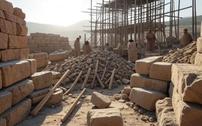 David y Salomón: Cronología de la construcción del Templo