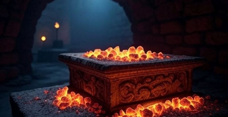 carbones y brasas encendidas Biblia