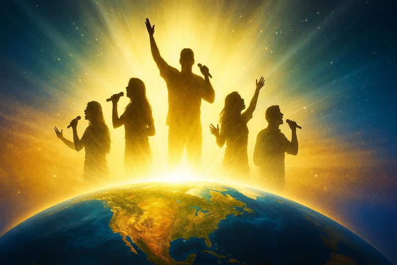 iglesia canta tierra tiembla alabanza