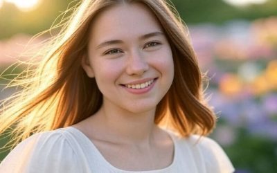 ¿Qué puede simbolizar en la Biblia una mujer joven sonriente?