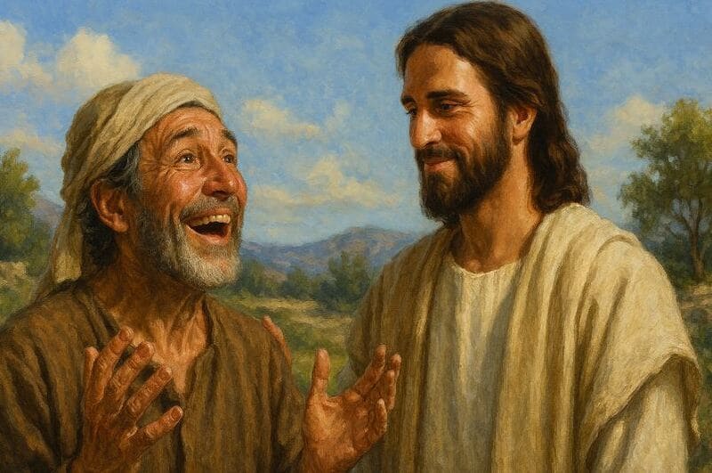 Jesús y el ciego de nacimiento biblia