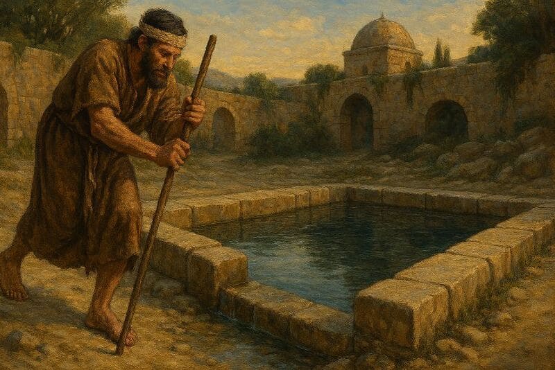 Jesús y el ciego de nacimiento