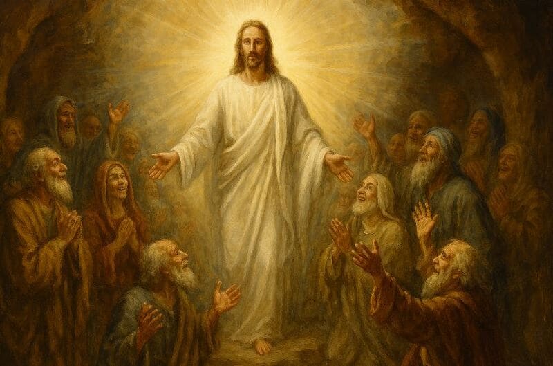el espíritu de Jesús en la tumba