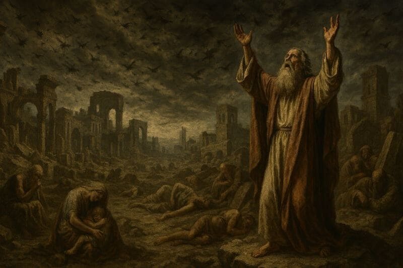 palabra en el original para pestilencia en la Biblia