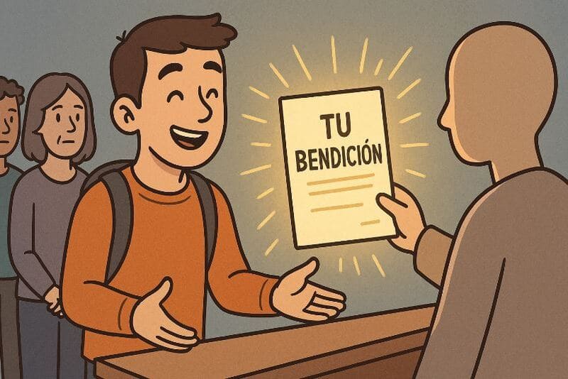 significado bíblico de soñar con hacer cola