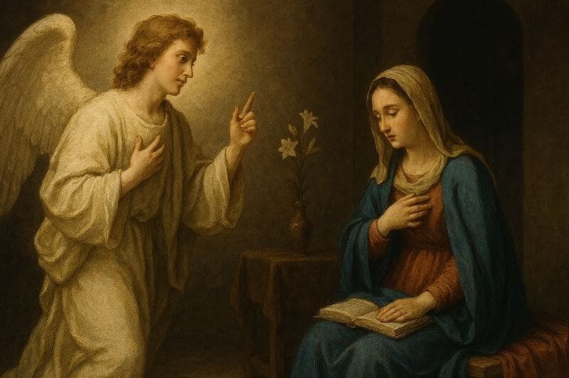 simbolismo del ángel Gabriel en la Biblia