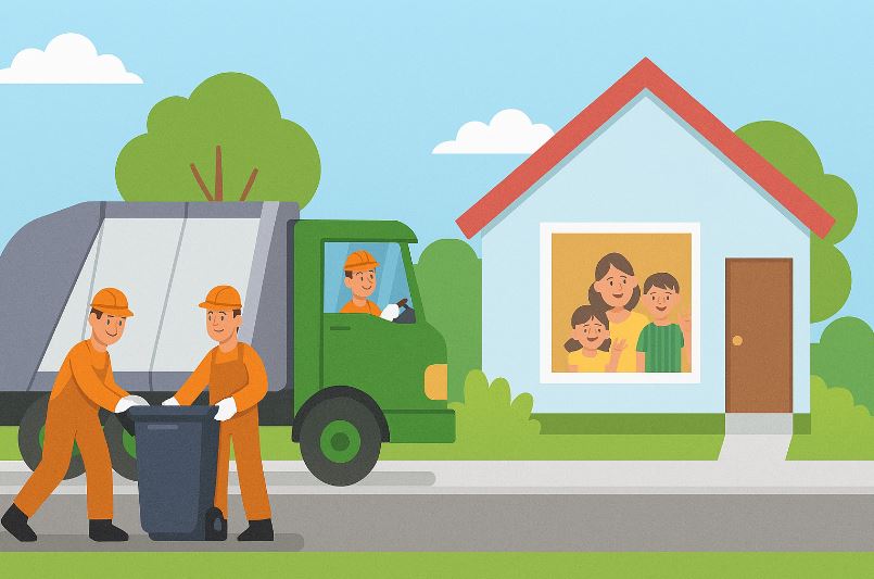 soñar con sacar la basura de la casa