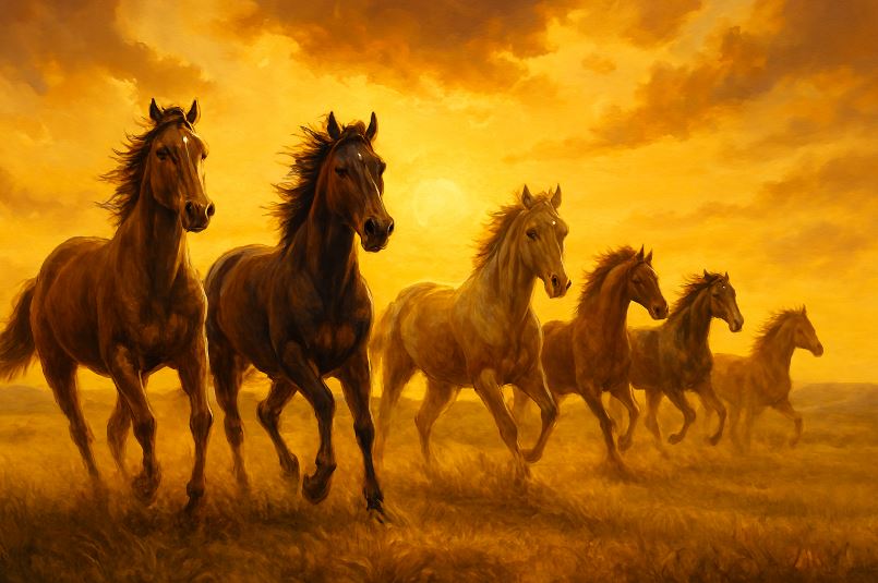 soñar con caballos biblia