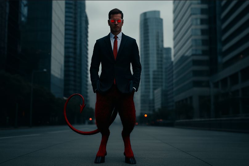 como se ve el diablo en los sueños