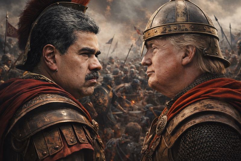 Nicolás Maduro capturado por Trump biblia