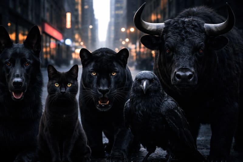 que significa soñar con animales negros