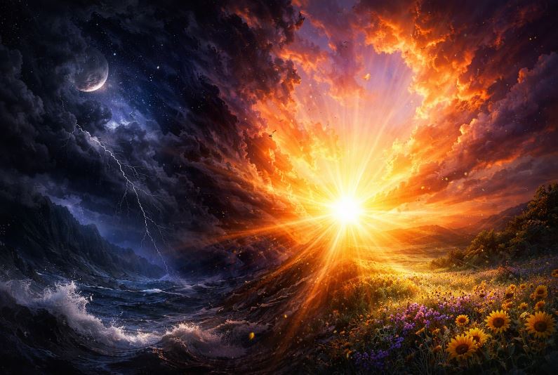 que simboliza el sol en la biblia espiritual