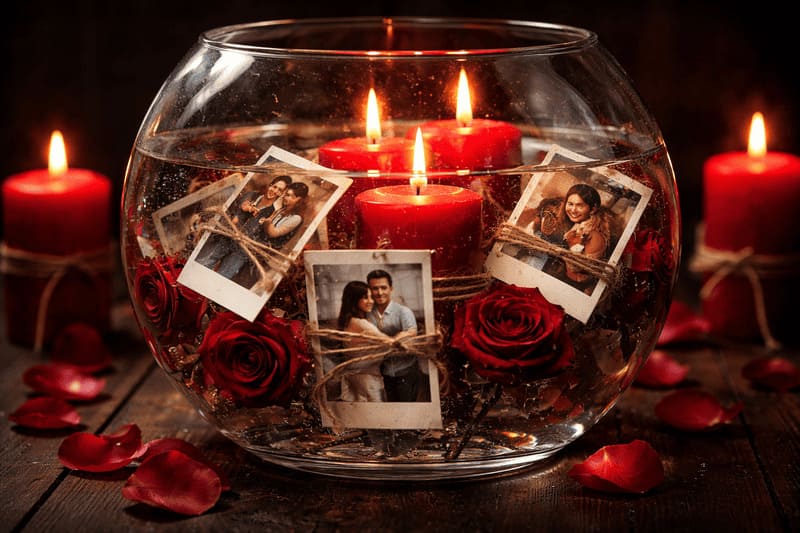 hechizos con recipientes transparentes biblia