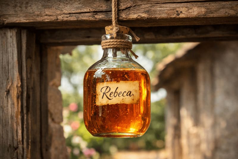 hechizos con recipientes transparentes