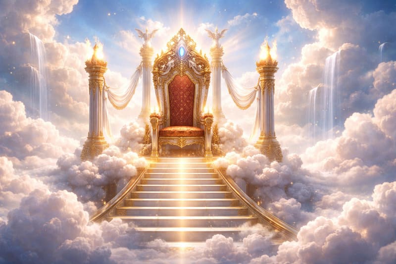 dónde está jesús según la biblia