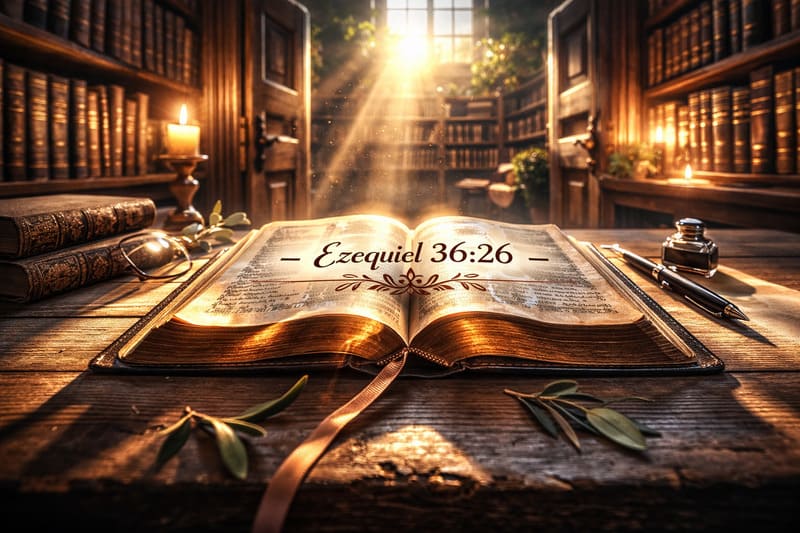 un corazón de piedra por un corazón de carne biblia