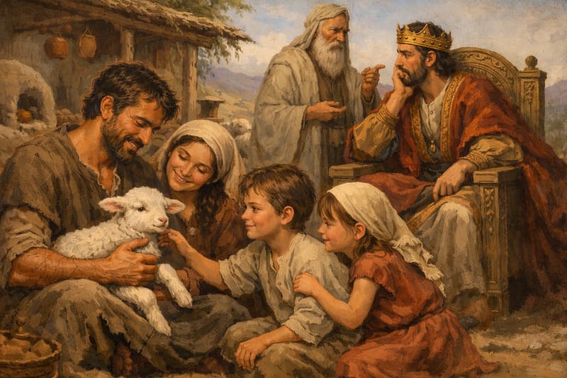 Natán amonesta a David explicación biblia