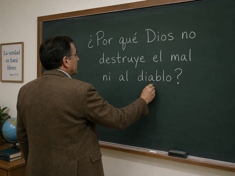 Porque Dios no destruye al diablo