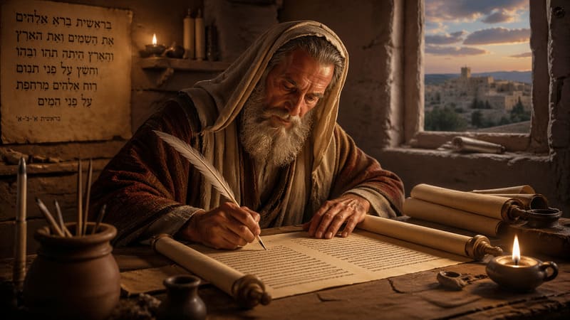 pluma de escribiente en la biblia simbolismo