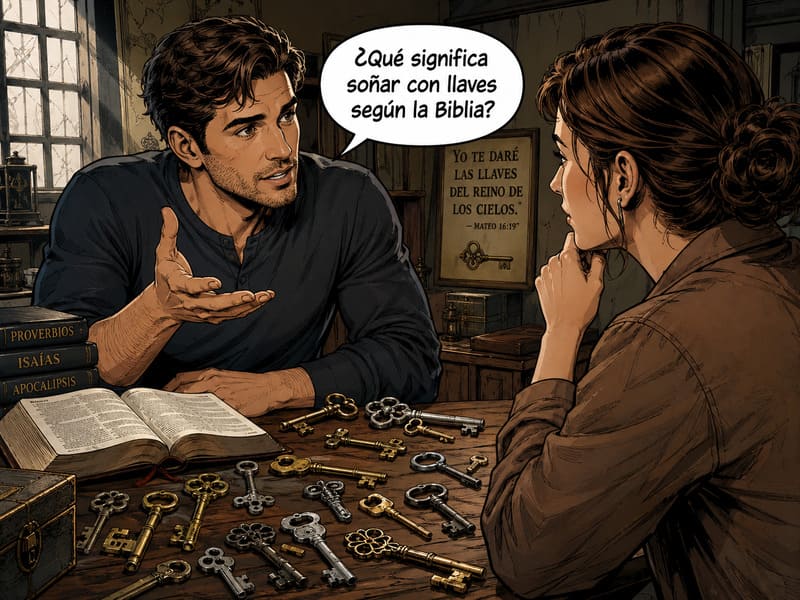 que significa soñar con llaves según la biblia