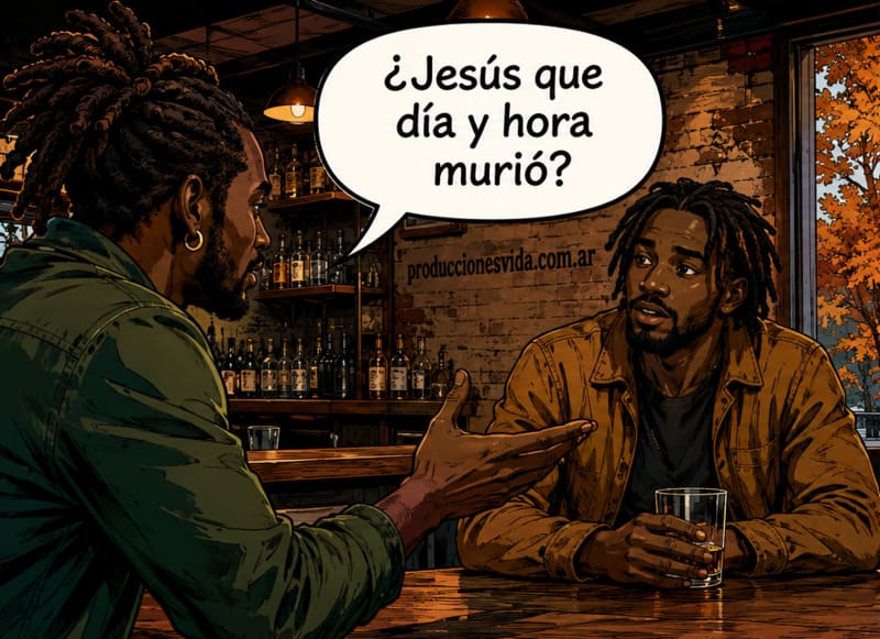 A que hora murió Jesús y que día