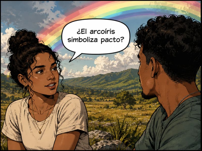 que significa soñar con arcoíris según la biblia pacto