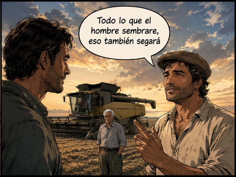soñar con cosechar biblia