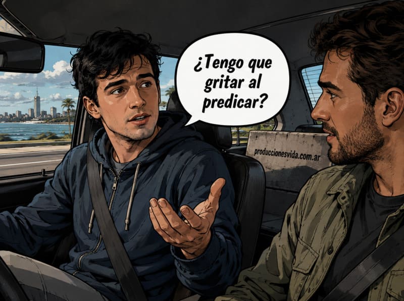 ¿Se debe predicar la Palabra de Dios gritando?