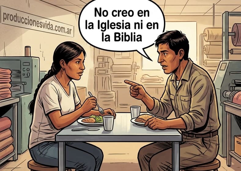 creo en dios pero no en la iglesia ni en la biblia