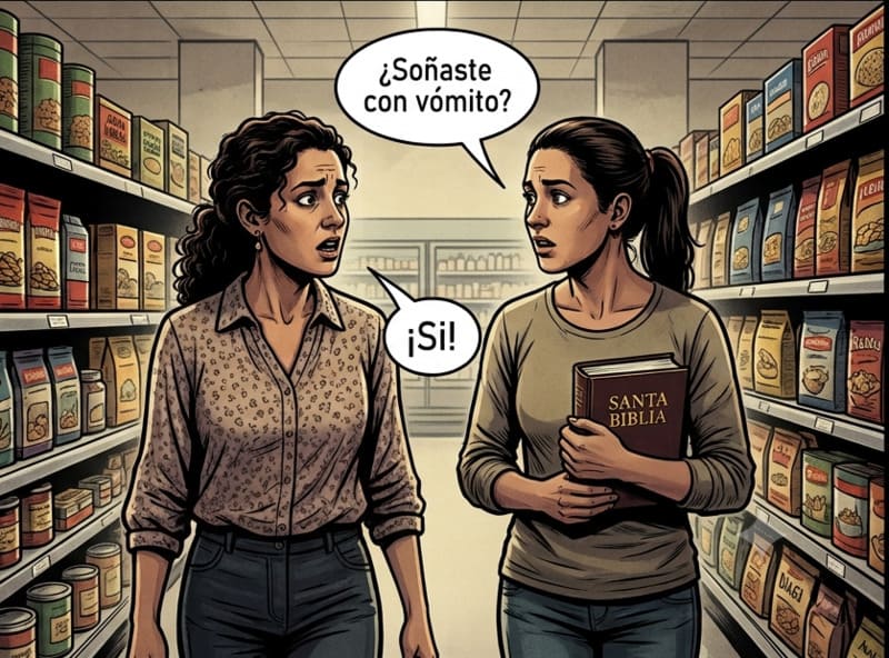 vomitar significado bíblico