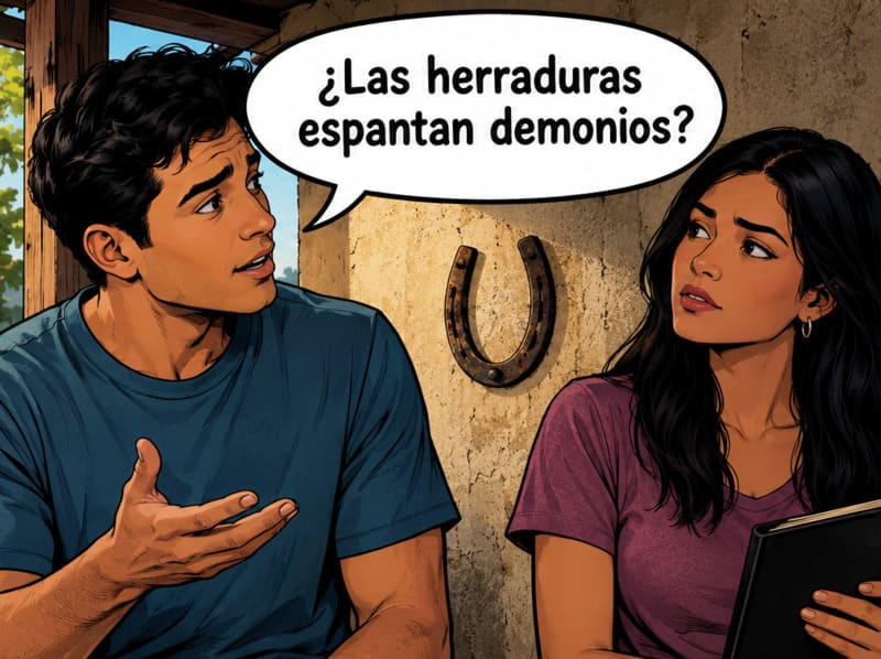 ¿Las herraduras atraen al diablo y a demonios según la Biblia?