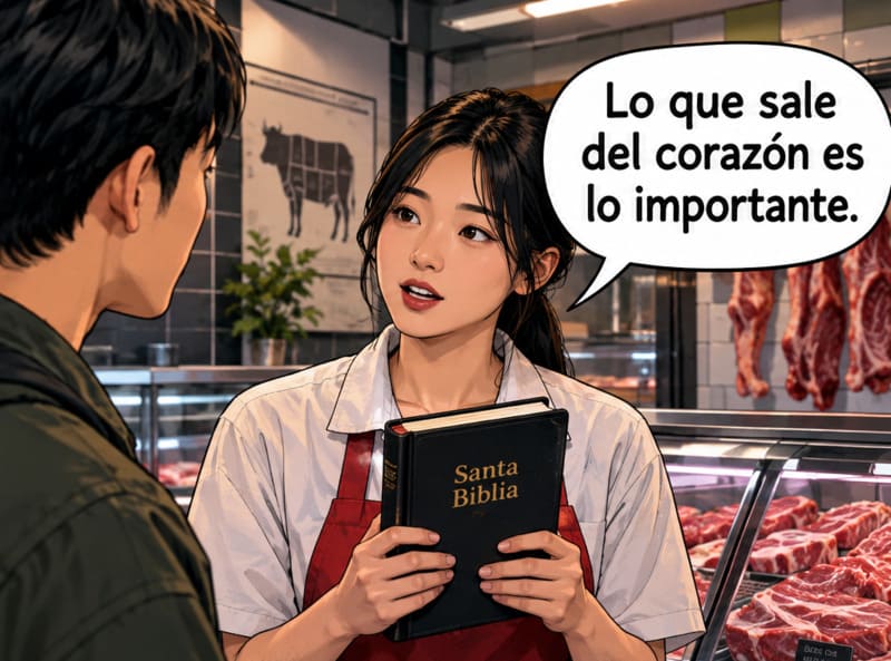 que dice la biblia sobre comer carne de cerdo enseñanza