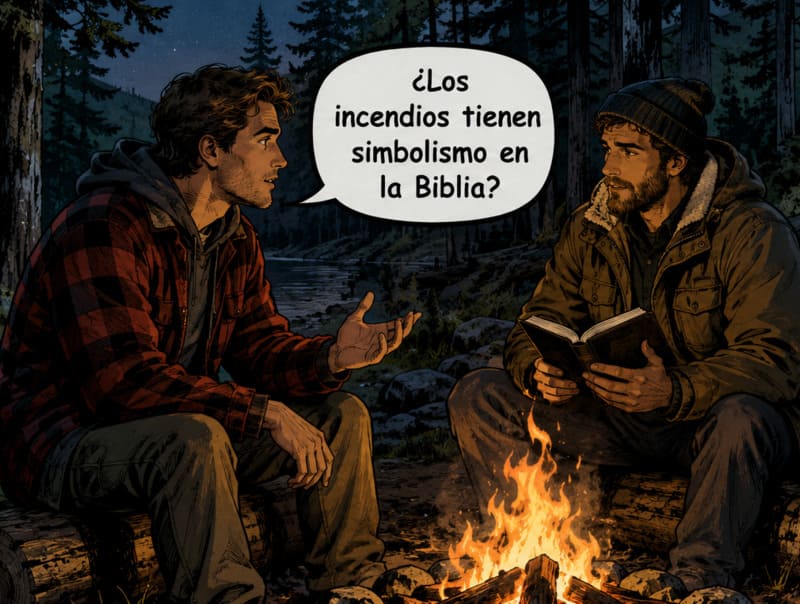 que dice la biblia sobre los incendios simbolismo
