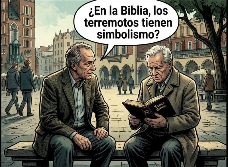 terremoto significado bíblico simbolismo